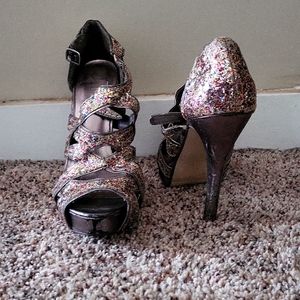 Glitter High heels